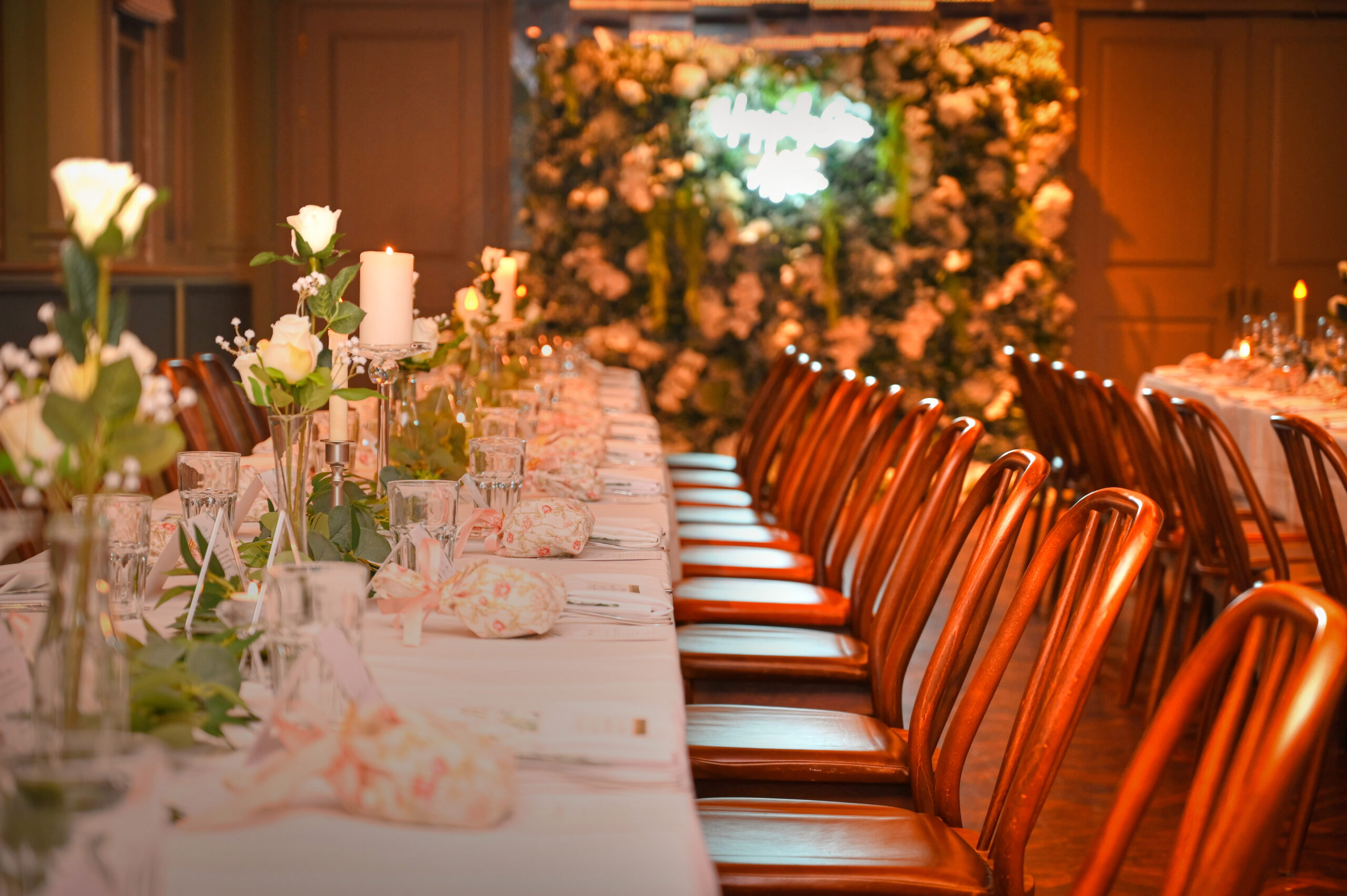 Imitate Wedding Breakfast Table